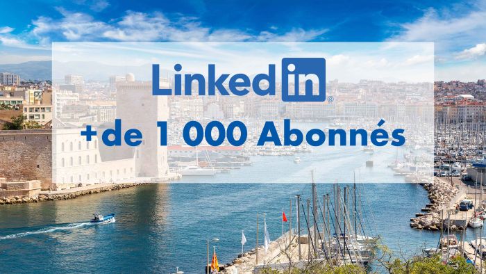 Ampiric plus de 1000 abonnés sur linkedin