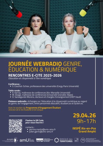 Journée Webradio : genre, éducation et numérique