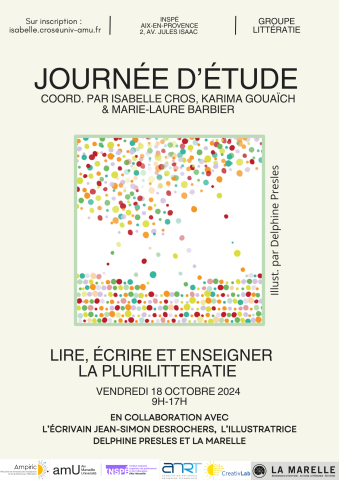 Journée d'études sur les plurilittératies par la créativité