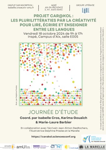 Journée d'études sur les plurilittératies par la créativité