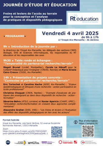 journée d'étude RT éducation