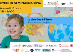 séminaire le bien-être à l'école 18 mars 2026